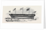 Launch of the Monarch, East Indiaman, at Blackwall by Anonymous