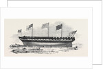 Launch of the Monarch, East Indiaman, at Blackwall by Anonymous