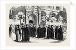 The Procession from St. Mary's. by Anonymous