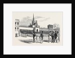 Parade of Cadets, in the Stone Court. by Anonymous