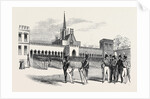 Parade of Cadets, in the Stone Court. by Anonymous