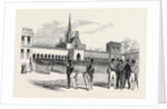 Parade of Cadets, in the Stone Court. by Anonymous