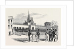 Parade of Cadets, in the Stone Court. by Anonymous