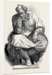 Specimen of Wood Engraving, the Prophet Jeremiah by Anonymous