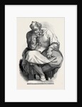 Specimen of Wood Engraving, the Prophet Jeremiah by Anonymous