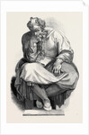 Specimen of Wood Engraving, the Prophet Jeremiah by Anonymous