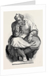 Specimen of Wood Engraving, the Prophet Jeremiah by Anonymous