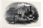 Express Train with the Mail Signals by Anonymous