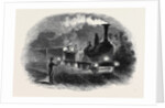 Express Train with the Mail Signals by Anonymous
