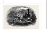 Express Train with the Mail Signals by Anonymous