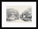 View of the Wreck, at Sunset; Supposed Case of a Steamer Pursued by an Enemy by Anonymous