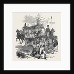 The Road.---Waggons, Etc., Goodwood Races 1844 by Anonymous