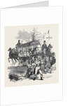 The Road.---Waggons, Etc., Goodwood Races 1844 by Anonymous
