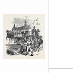 The Road.---Waggons, Etc., Goodwood Races 1844 by Anonymous