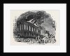 Burning of the Washington Hotel, New York. by Anonymous