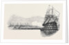 The Flag Ship Ocean, Saluting the Royal Squadron, at the Nore by Anonymous