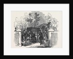 Her Majesty and Prince Albert Alighting at Blair Athol Church by Anonymous