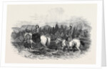 The Queen and Prince Albert Fording the Garry by Anonymous