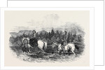 The Queen and Prince Albert Fording the Garry by Anonymous