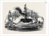 Visit of the King of the French to Queen Victoria: The Gomer Steamer Coming Into Portsmouth Harbour by Anonymous