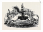 Visit of the King of the French to Queen Victoria: The Gomer Steamer Coming Into Portsmouth Harbour by Anonymous
