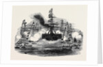 Visit of the King of the French to Queen Victoria: The Gomer Steamer Coming Into Portsmouth Harbour by Anonymous