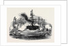 Visit of the King of the French to Queen Victoria: The Gomer Steamer Coming Into Portsmouth Harbour by Anonymous