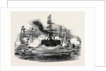 Visit of the King of the French to Queen Victoria: The Gomer Steamer Coming Into Portsmouth Harbour by Anonymous