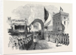 Visit of the King of the French to Queen Victoria: King Louis Philippe Entering the Railway Station by Anonymous