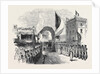 Visit of the King of the French to Queen Victoria: King Louis Philippe Entering the Railway Station by Anonymous