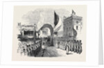 Visit of the King of the French to Queen Victoria: King Louis Philippe Entering the Railway Station by Anonymous
