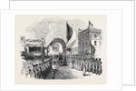 Visit of the King of the French to Queen Victoria: King Louis Philippe Entering the Railway Station by Anonymous