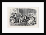 Visit of the King of the French to Queen Victoria: The Crimson Drawing Room: Introduction of Louis Philippe to the Infant Royal Family by Anonymous