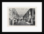 Visit of the King of the French to Queen Victoria; the Grand Corridor: The Queen and the Royal Visitors Passing to the Banquet by Anonymous