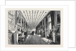 Visit of the King of the French to Queen Victoria; the Grand Corridor: The Queen and the Royal Visitors Passing to the Banquet by Anonymous