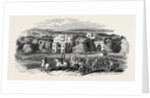 Visit of the King of the French to Queen Victoria: The Grand Lawn and Drive in Front of Victoria Gate, Windsor Castle by Anonymous