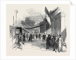 The Royal Arrival at the Farnborough Railway Station by Anonymous