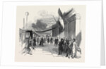 The Royal Arrival at the Farnborough Railway Station by Anonymous