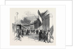 The Royal Arrival at the Farnborough Railway Station by Anonymous