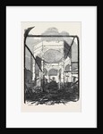 Destructive Fire at the New-Cross Railway Station: Ruins of the Octagon Building by Anonymous