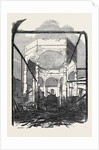Destructive Fire at the New-Cross Railway Station: Ruins of the Octagon Building by Anonymous