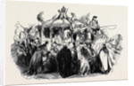 Procession of Her Majesty to Open the New Royal Exchange, Delivery of the City Sword, at Temple Bar by Anonymous