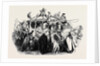 Procession of Her Majesty to Open the New Royal Exchange, Delivery of the City Sword, at Temple Bar by Anonymous
