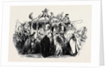 Procession of Her Majesty to Open the New Royal Exchange, Delivery of the City Sword, at Temple Bar by Anonymous