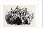Procession of Her Majesty to Open the New Royal Exchange, Delivery of the City Sword, at Temple Bar by Anonymous