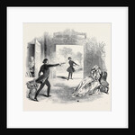 Scene from the Mysterious Stranger at the Adelphi Theatre by Anonymous