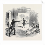 Scene from the Mysterious Stranger at the Adelphi Theatre by Anonymous