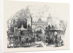 Arch at Wolthorpe, Her Majesty's Visit to Burghley by Anonymous