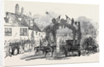 Triumphal Arch at Great Weldon, Her Majesty's Visit to Burghley by Anonymous