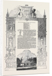 The Lodges at Burghley, Arrival of Her Majesty and Prince Albert at Burghley by Anonymous